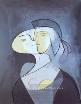 María Teresa rostro y perfil 1931 Cubismo Pinturas al óleo